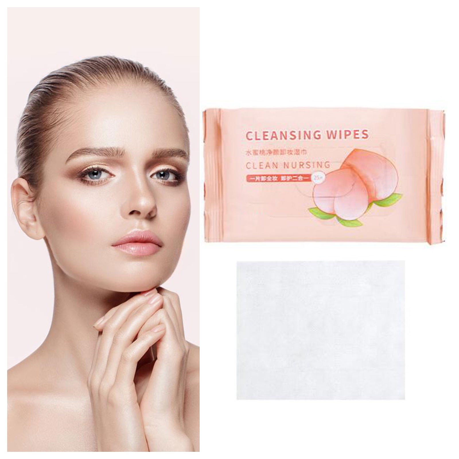Makeup Removing Wipes Disposable Extractive Face Deep Gently Clean