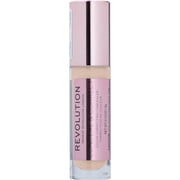 Makeup Revolution Conceal & Define Full Coverage Concealer - C4 for light skin tones w/ a pink undertone