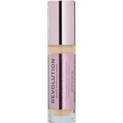 Makeup Revolution Conceal and Define Concealer, C8 Brown, 3.4ml