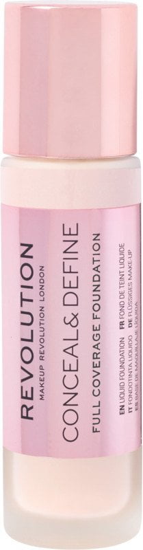 Makeup Revolution Conceal & Define Full Coverage Foundation - F6 (for