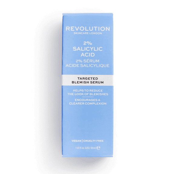 Makeup Revolution Skincare Targeted Blemish Serum 2% Salicylic Acid - 1.01 fl oz