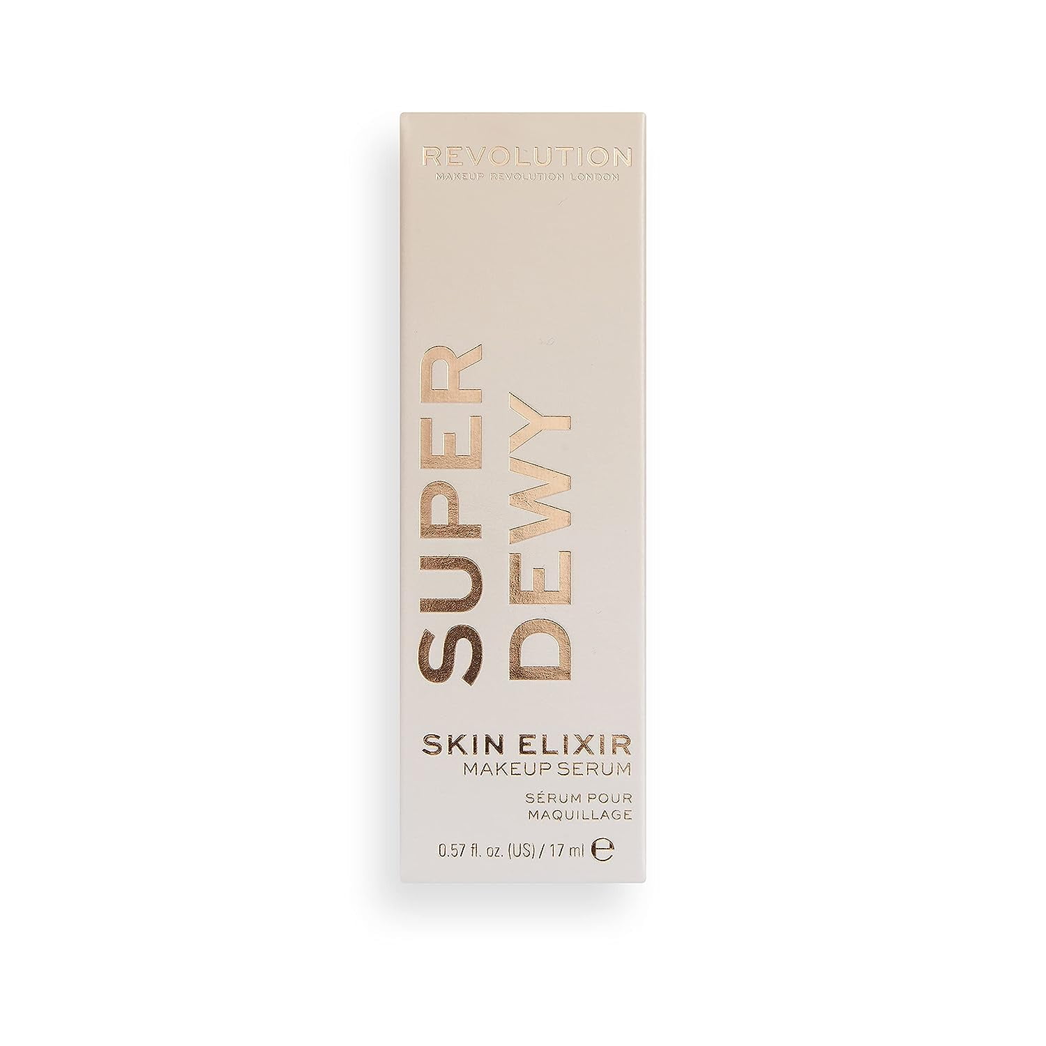 Makeup Revolution Superdewy Make Up Serum, Light Coverage Makeup  Foundation, Leaves A Dewy Finish, Vegan and Cruelty Free 