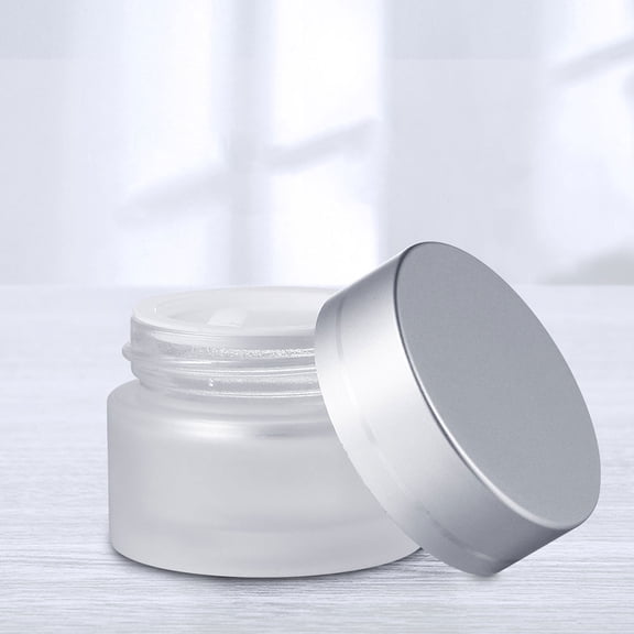SEWCHICS Toiletries Containers Frosted Glass Cosmetic Use Pollution Isolation 10Pcs