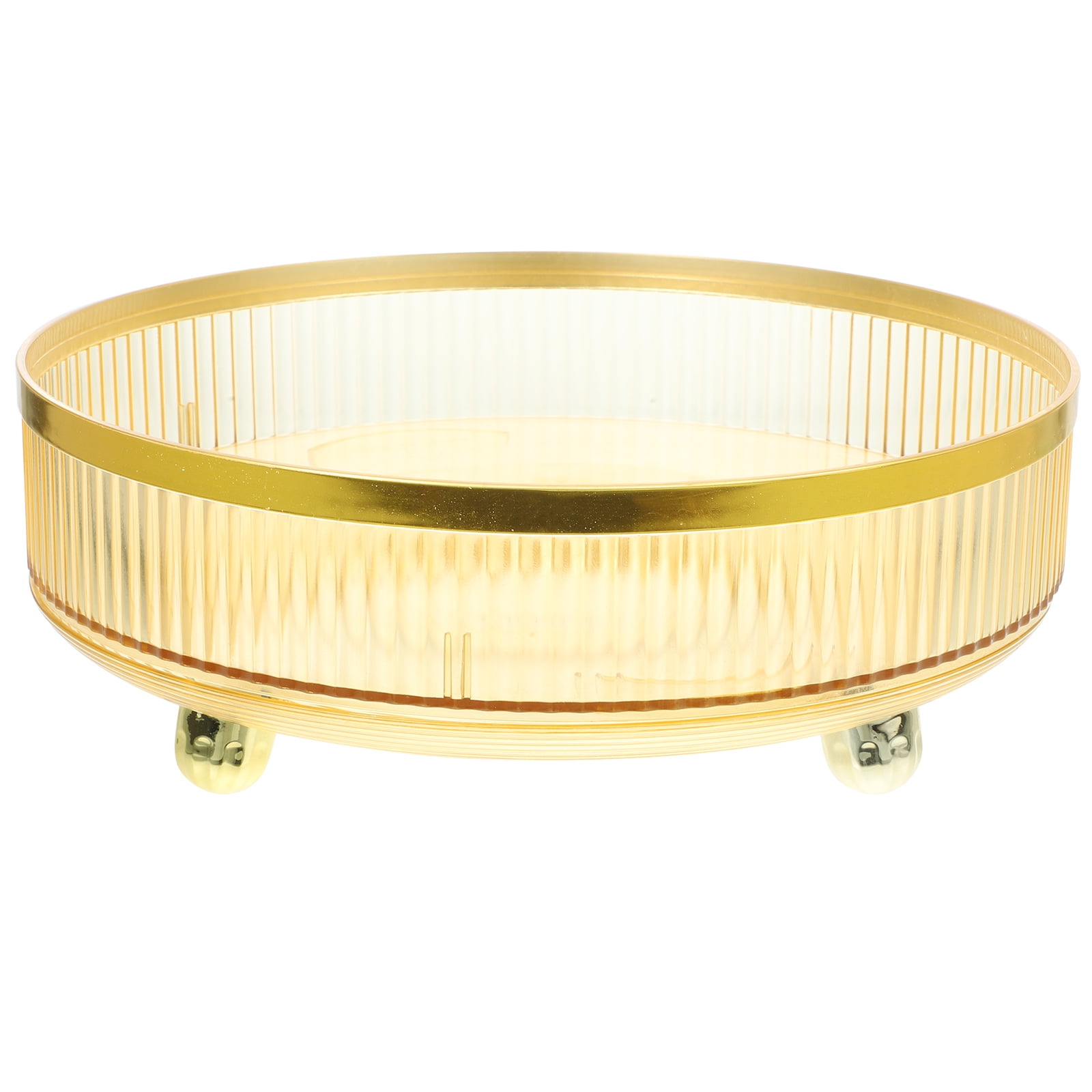 Makeup Skin Care Display Case Cosmetic Storage Box 360 Degree Rotating Tray Desktop Organizer