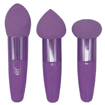 Hzzsbu Mushroom Makeup Sponge 3pcs - Foundation Blending Sponge for Liquid & Cream Products, Professional Makeup Application Tools