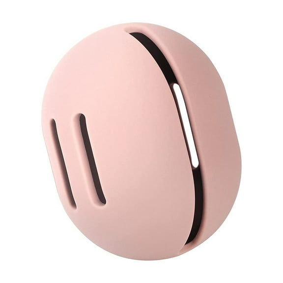 Makeup Sponge Holder – Shatterproof Eco-Friendly Silicone Beauty Make Up Blender Case for Travel - Pink