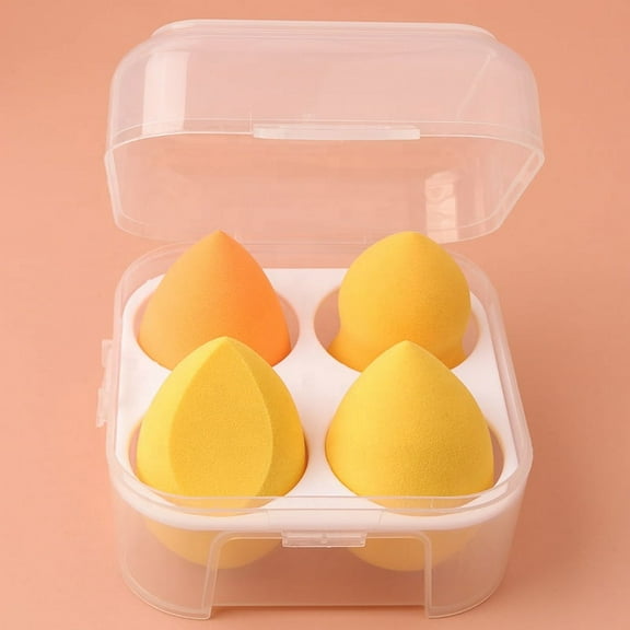 Makeup Sponge Set Yellow
