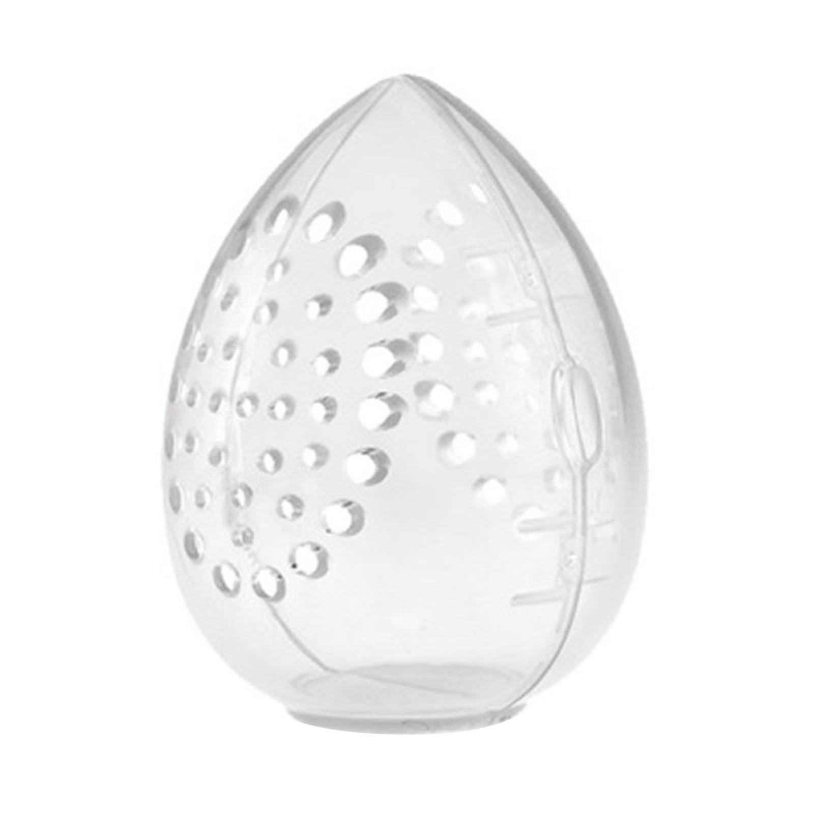 Makeup Sponge Storage Box Multi-hole Transparent Beauty Sponge Holder ...