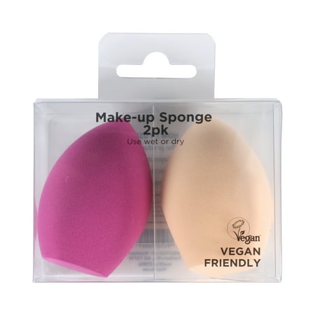Walmart Makeup Sponges, Latex-Free, Assorted Colors, 2 Count price history and forecast - Walmart 00194346080816