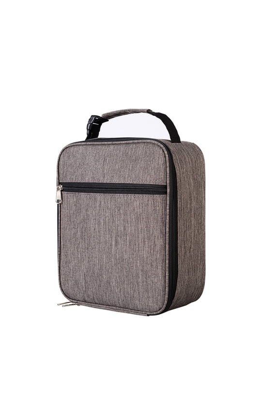 Makeup Storage Bag Multi Functional Portable Organizer Insulated Style Large Capacity Zipper Bag For Cosmetics Snacks Toiletries Travel Gym Picnic Work Daily Organization Use
