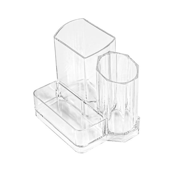 Makeup Storage Box Acrylic Construction Adjustable Cosmetic Organizers