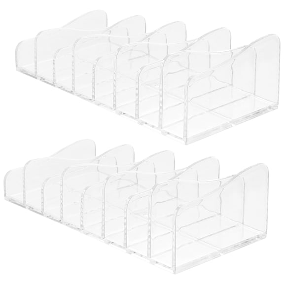 Raindrops Divided Displays Eyeshadow Makeup Organizer 2Pcs