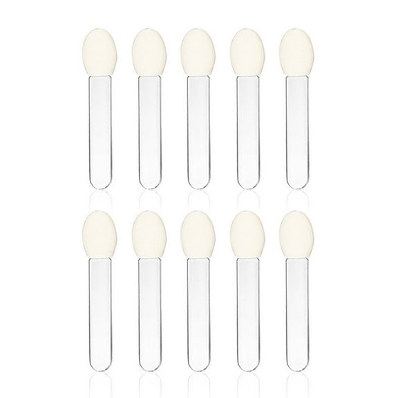 Makeup Tools Kit for Eye Shadow Application — Pro Brush Set with 10Pcs Sponge Applicators for Precise Blending and Finishing 10PCS