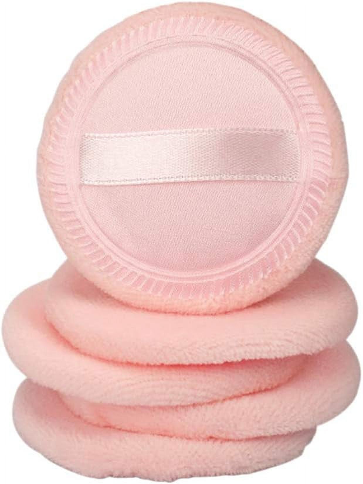 Makeup Triangle Puff 5Pcs Cotton Powder Puff Round Loose Powder Sponge Puff Makeup Puff Pad for