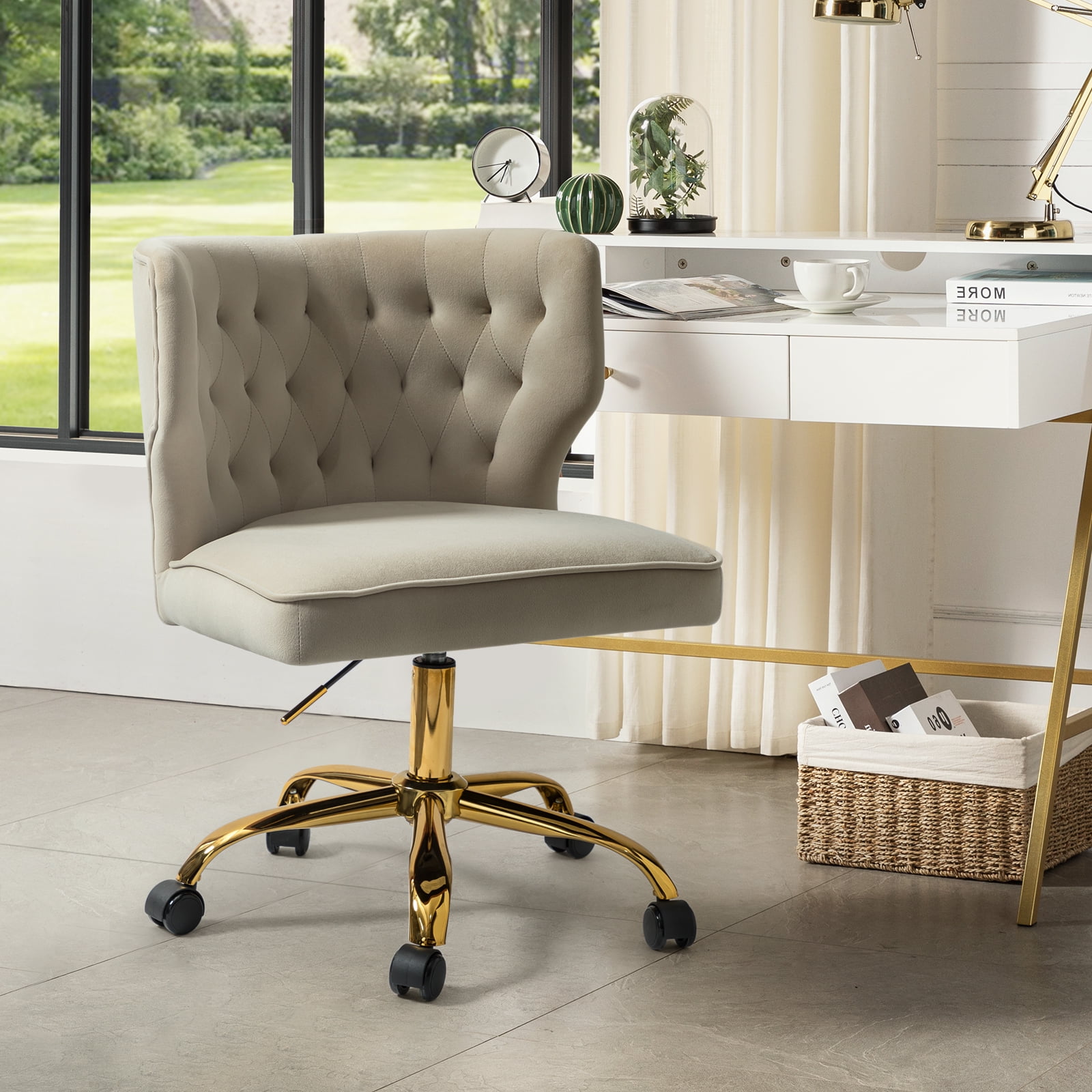 Augusta velvet task chair cheap