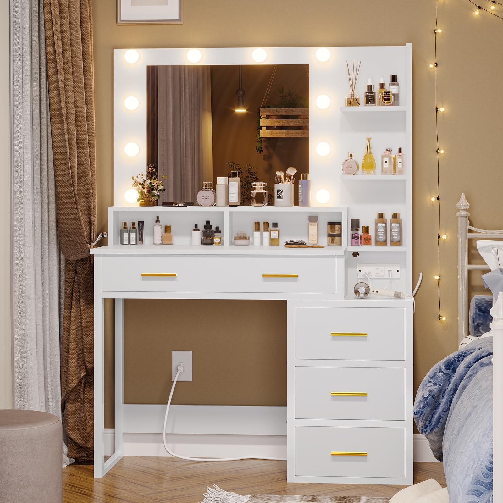 Vanity makeup station discount