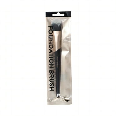 Walmart Foundation Makeup & Cosmetic Brush for Smooth & Even Complexion, Black
