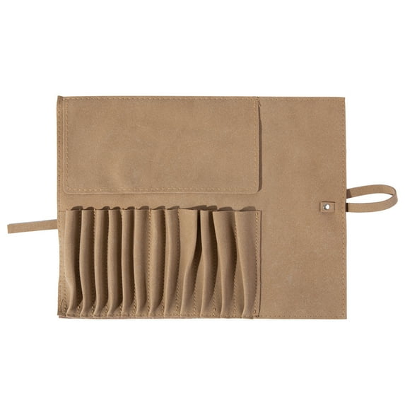 Makeup brush storage bag, portable beauty tool bag, roll bag, makeup storage bag - style3