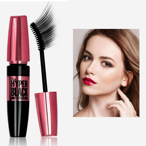 Makeup of Blekii Eye Black Is Water Proof Sweat Proof Dense Slender Natural and Longer Looking Eyelashes, Advanced Lash Pink