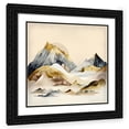 thumbnail image 1 of Maki 12x12 Black Ornate Wood Framed With Double Matting Wall Art Titled - Gold Country I, 1 of 6