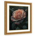 thumbnail image 1 of Maki 12x14 Gold Ornate Wood Framed With Double Matting Wall Art Titled - The Love For Hydration I, 1 of 6