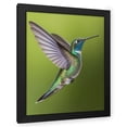 thumbnail image 1 of Maki 15x18 Black Modern Wood Framed Wall Art Titled - The Slight Hum I, 1 of 6