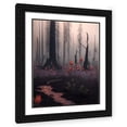 thumbnail image 1 of Maki 15x18 Black Ornate Wood Framed With Double Matting Wall Art Titled - The Surviors I, 1 of 6