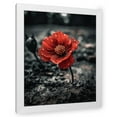thumbnail image 1 of Maki 15x18 White Modern Wood Framed Wall Art Titled - Growth Of Destruction I, 1 of 6