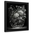 thumbnail image 1 of Maki 20x24 Black Modern Wood Framed Wall Art Titled - Greyscale Bouquet I, 1 of 6