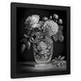 thumbnail image 1 of Maki 20x24 Black Modern Wood Framed Wall Art Titled - Greyscale Bouquet Ii, 1 of 6