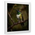 thumbnail image 1 of Maki 20x24 White Modern Wood Framed Wall Art Titled - The Slight Hum Iii, 1 of 6