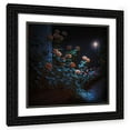 thumbnail image 1 of Maki 26x26 Black Ornate Wood Framed With Double Matting Wall Art Titled - Luminescent Love  Ii, 1 of 6