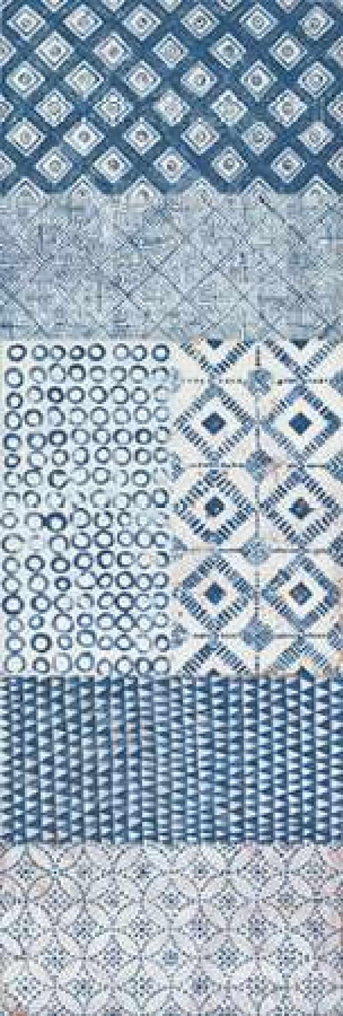Maki Tile Panel II Canvas Art - Kathrine Lovell (8 x 24)