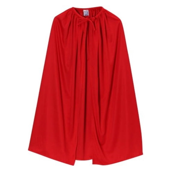 Making Believe Adult Knit 48" Superhero Cape - Red