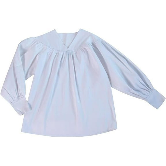 Making Believe Boys Deluxe Renaissance Shirt (Small 6/8, White)