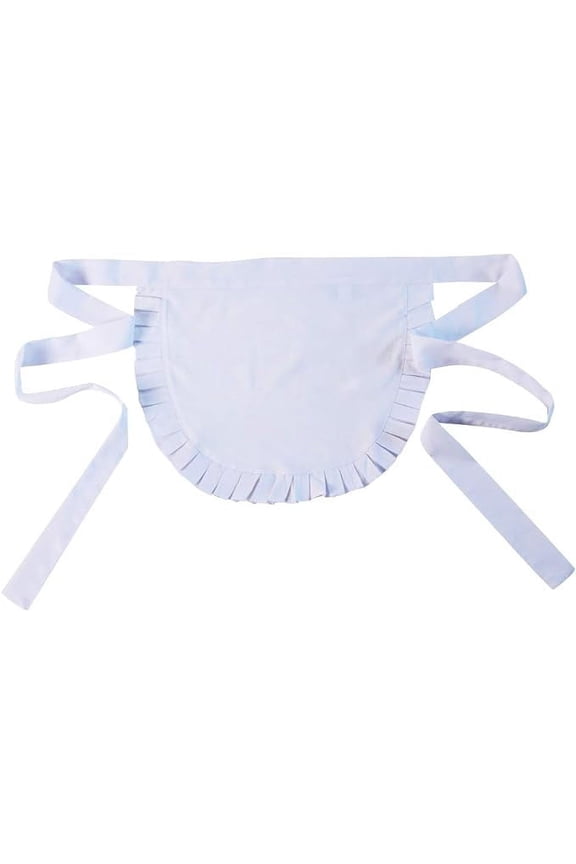 French Maid or Waitress White Apron Costume