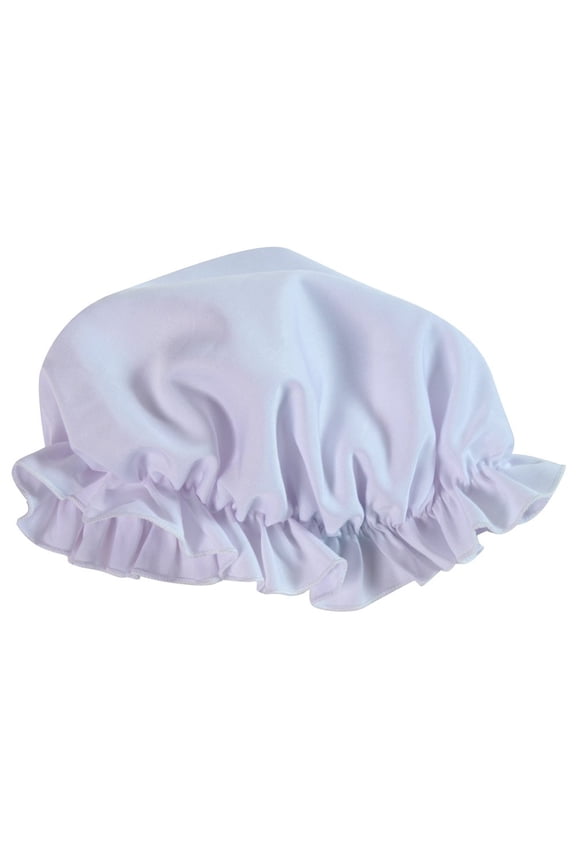 Girls Mop Cap - White