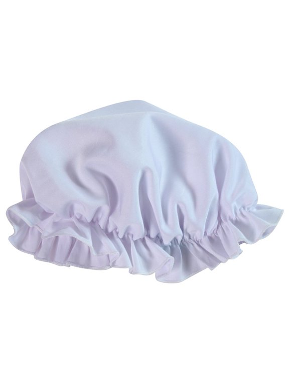 Girls Mop Cap - White