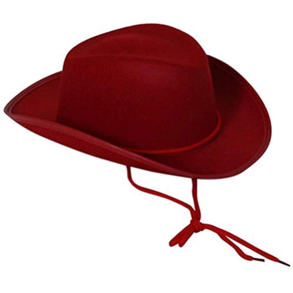 Making Believe Kids Red Felt Cowboy Costume Accessory Hat