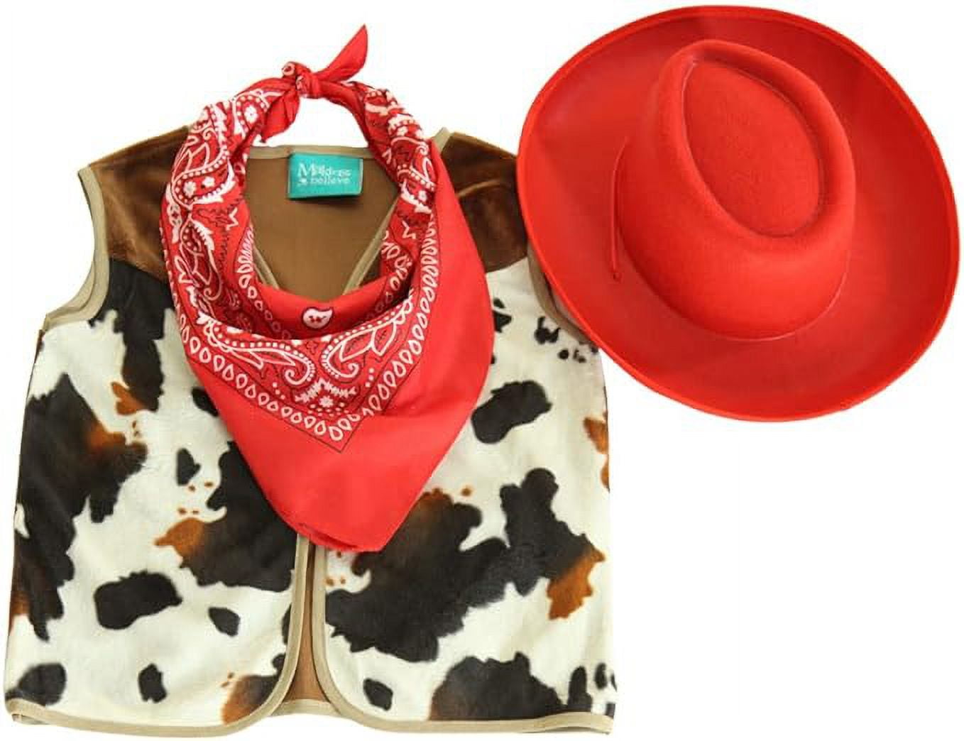 Making Believe Kids Western Rodeo Cowboy or Cowgirl Classic Costume Set