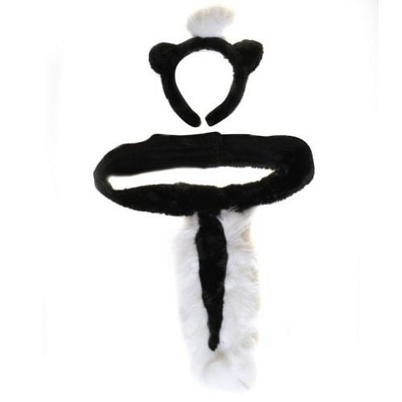 Making Believe Skunk Ears and Tail Set Costume Accessory