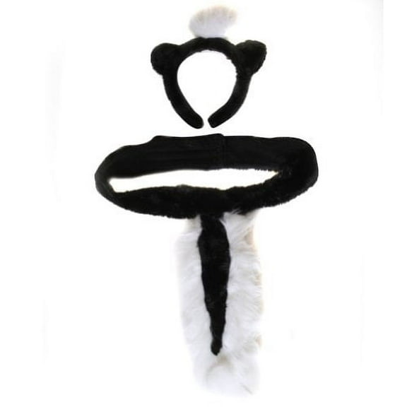 Making Believe Skunk Ears and Tail Set Costume Accessory