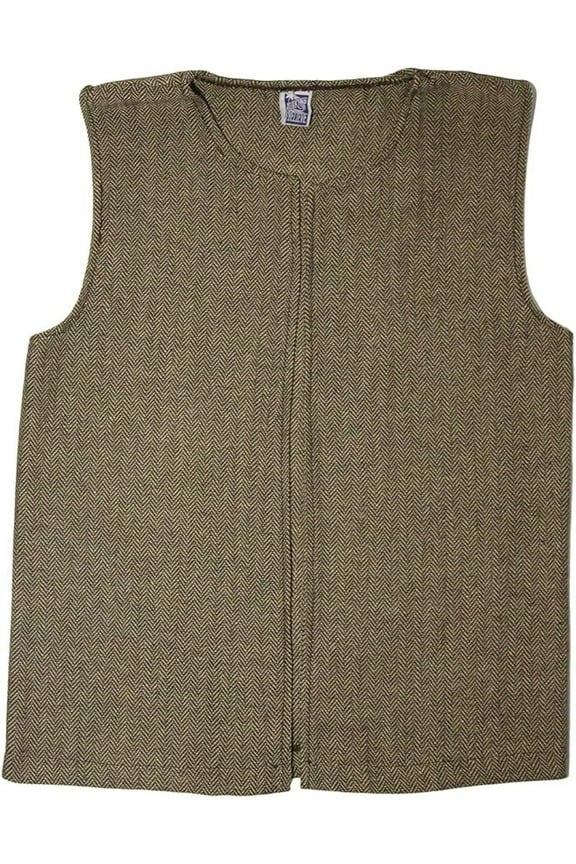 Tweed Vest for Boys Colonial Costume - Brown - Large | Historical Costumes for Boys, Colonial Farmer, 18th,19th, and 20th Century Clothing, Colonial Boys Cosume, Hunting Vest