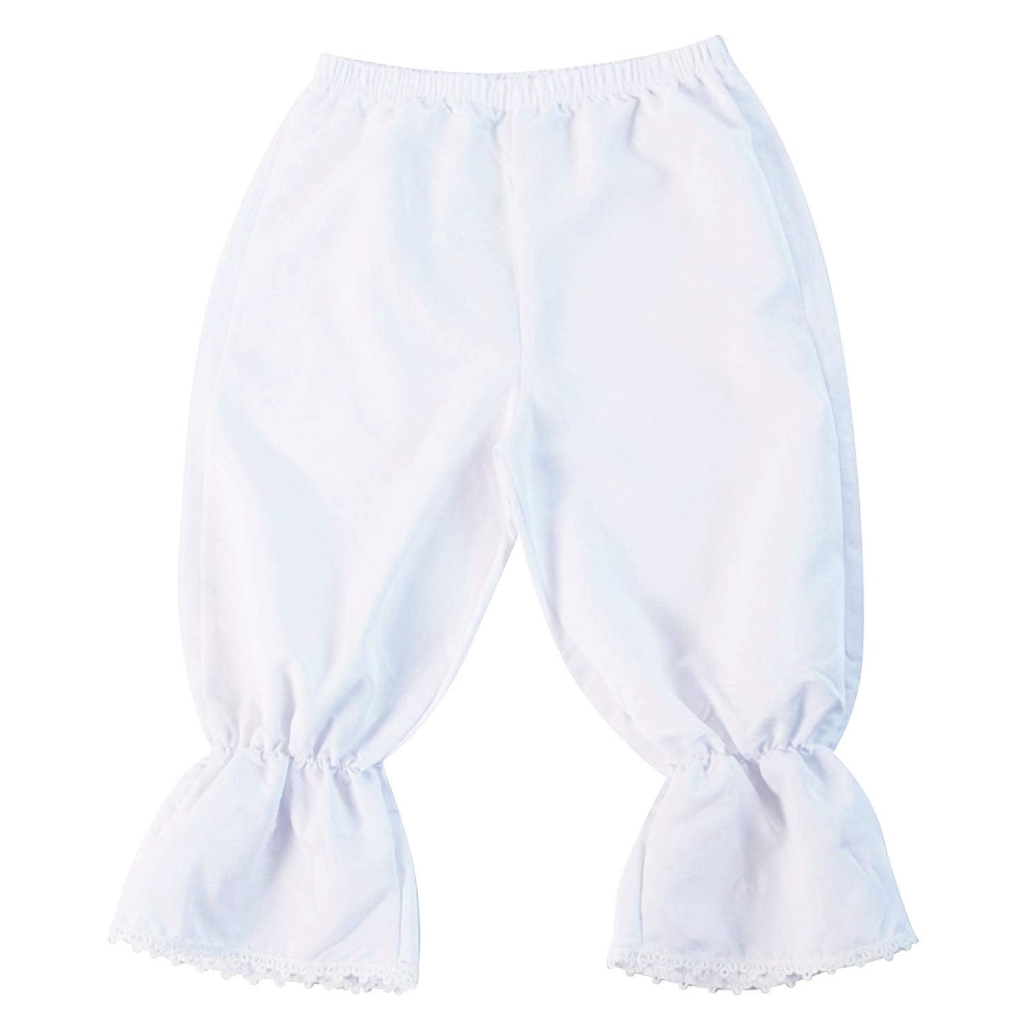 Making Believe Damen Bloomers Im Pioneer-Stil – Mit Elastischem Bund, Weiß (Farbe Und Größe Wählbar)