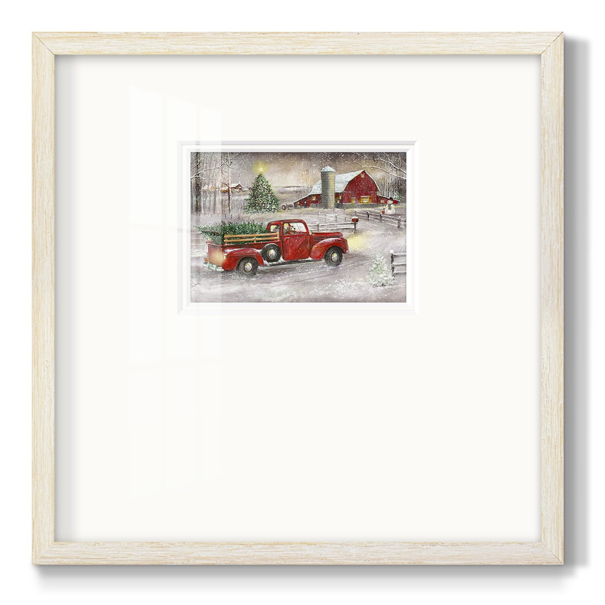 Making Christmas MemoriesPremium Framed Print