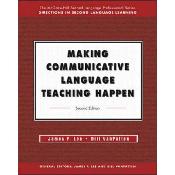 Pre-Owned Making Communicative Language Teaching Happen (Paperback) 0073655171 9780073655178