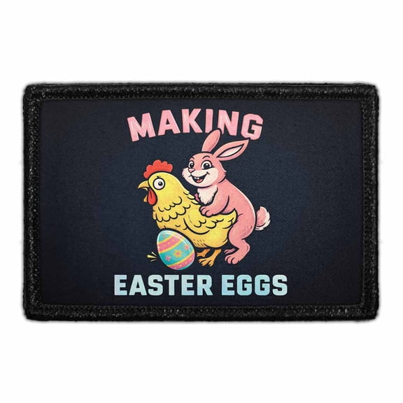 Making Easter Eggs - Removable Patch