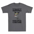 thumbnail image 1 of Making Everyone Happy Is Impossible Pissing Them Off Is Piece of Cake Tee Unisex S-5XL Hot Trending Shirt, Vintage Birthday Gift, 1 of 4