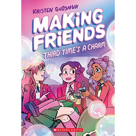 Pre-Owned Making Friends: Third Time's a Charm: A Graphic Novel (Making Friends #3): Volume 3 (Paperback) 1338630792 9781338630794