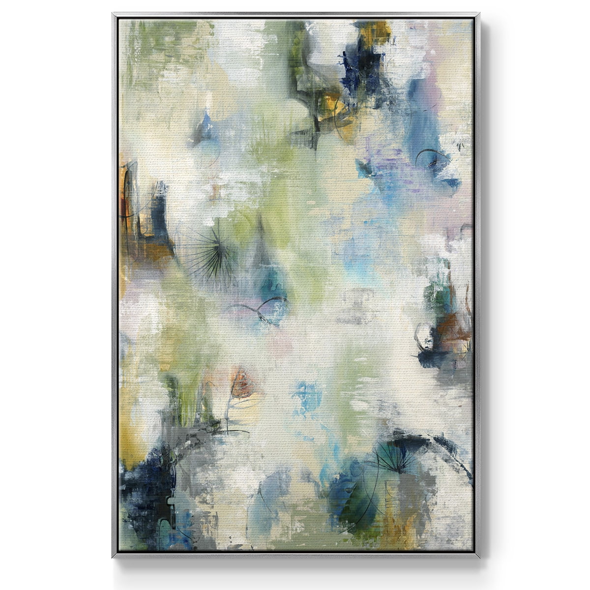 Making Magic Framed Premium Gallery Wrapped Canvas - Ready to Hang - 17 x 25 - Silver Floating Frame